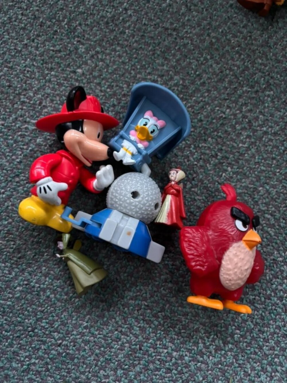 Lot of happy meal toys, Disney
